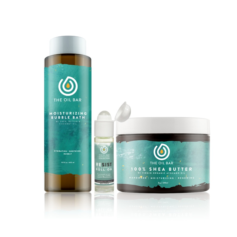 Aromatherapy 3 Piece Bubble Bath Gift Set
