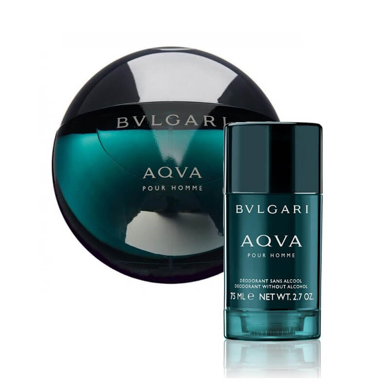 Bvlgari Aqva Pour Homme 2pc Set 100ml EDT (M)