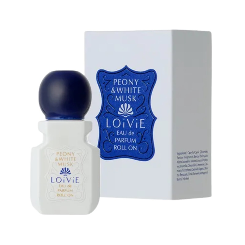 LOiViE Eau de Parfum Roll-On Peony & White Musk 7.5ml