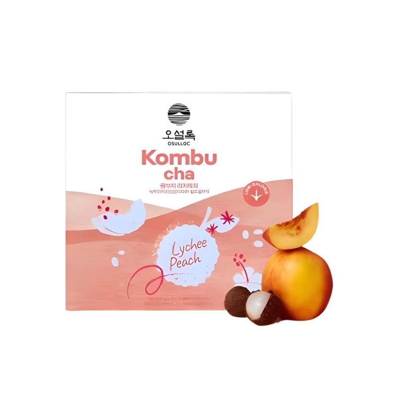 OSULLOC Kombu Cha 30pcs (3 options to choose) Lychee Peach