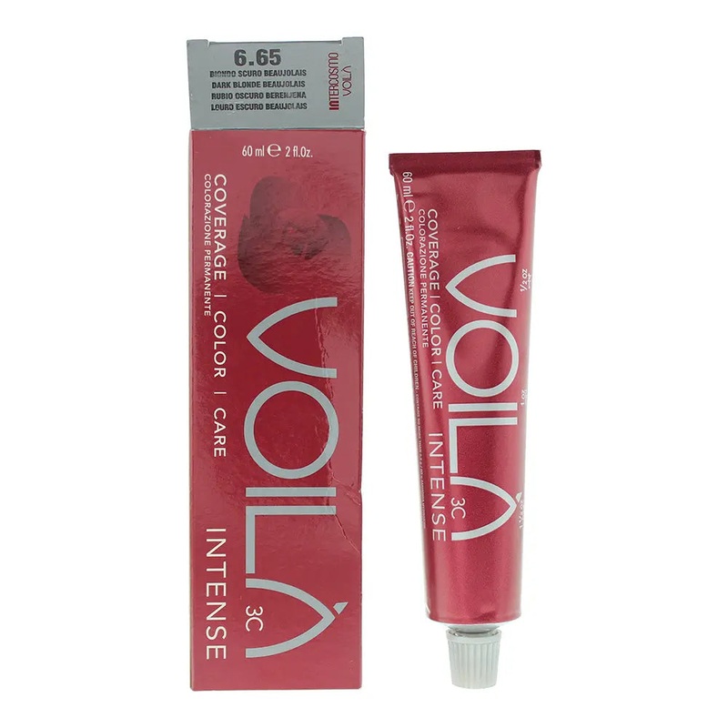 Intercosmo Voil 3C Intense 6.65 Dark Blonde Beaujolais Hair Colour 60ml