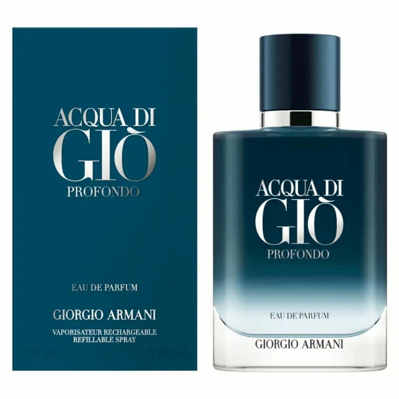 Unisex Perfume Armani ACQUA DI GI POUR HOMME Acqua Di Gio Pour Homme Profondo 50 ml