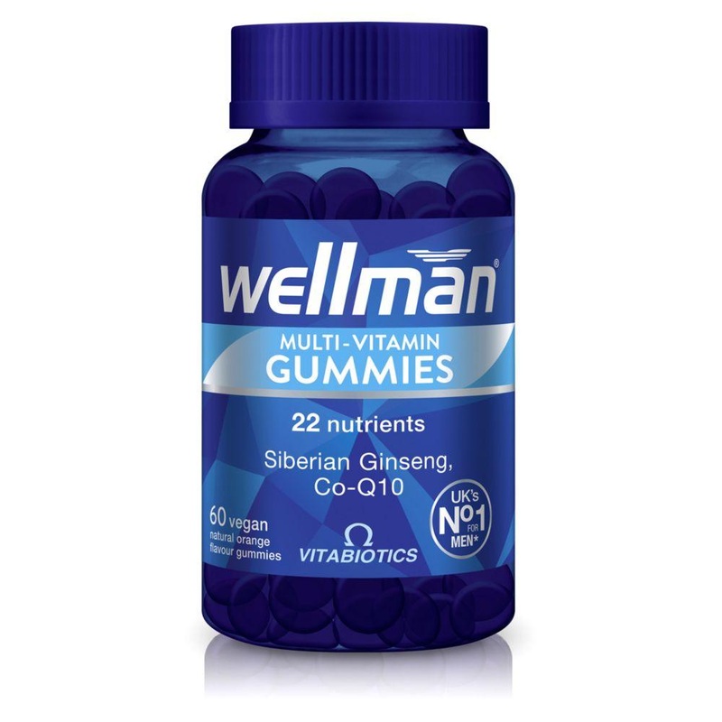 Wellman Multi-Vitamin Gummies 60 Vegan Orange Gummies