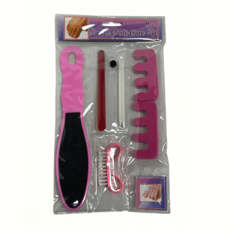Nail & Pedicure Kit - 8 Pieces