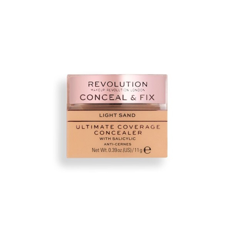 Tester Revolution Conceal & Fix Concealer Light Sand