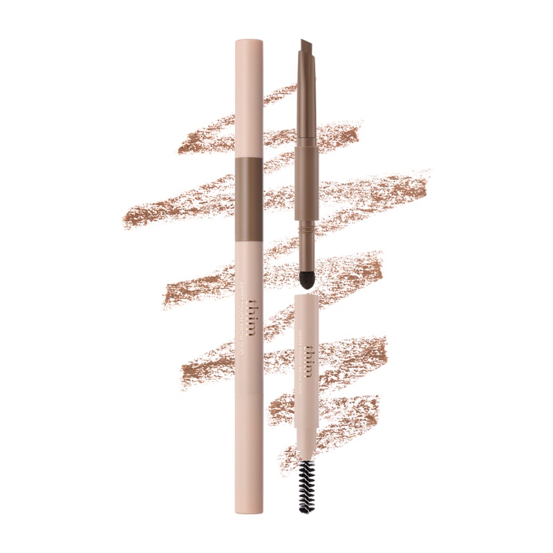 thim Artist Touch Brow Duo 0.2g / 0.4g #01 Cocoa Brown