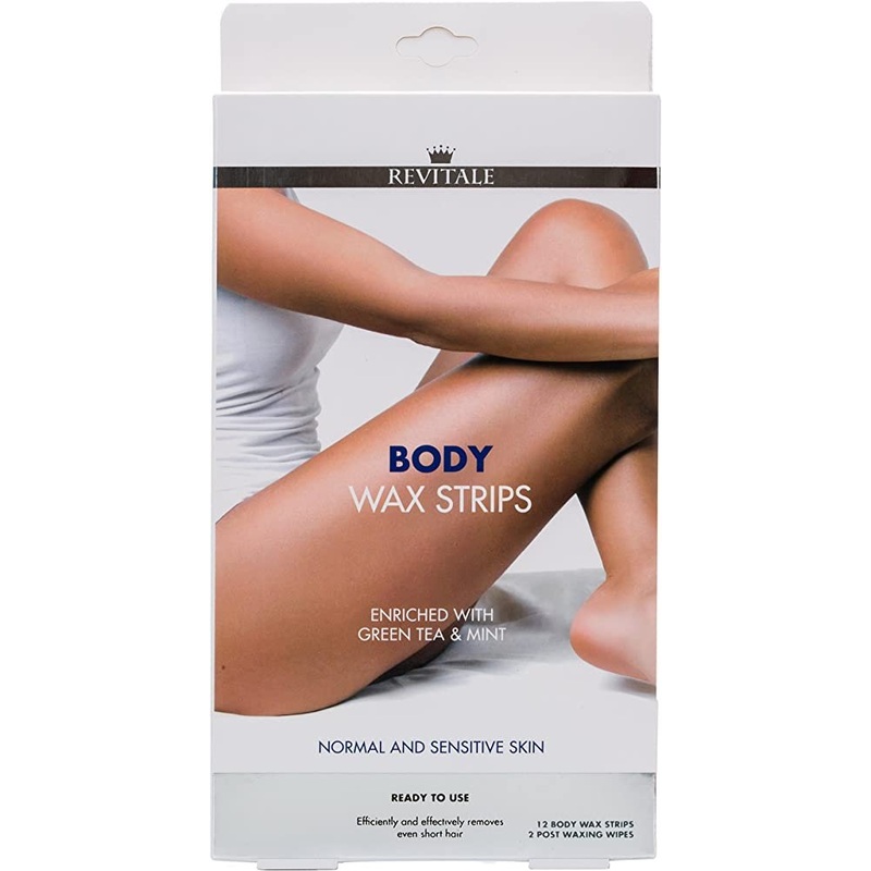 Revitale Body Wax Strips 12s For Normal & Sensitive Skin