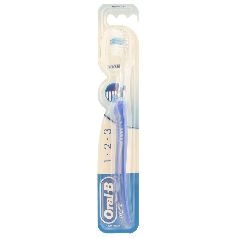 1-2-3 Indicator Toothbrush 35 Medium