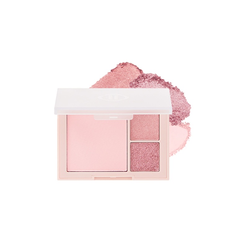 [LE CHAT BOTT EDITION] Dinto Cheek & Eye Multi-Use Palette 6.5g 762 Pink Chat