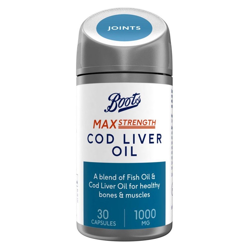 Max Strength Cod Liver Oil 30 Capsules (1 Month Supply)