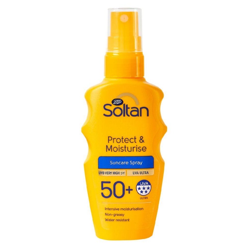 Protect & Moisturise Spf50+ 75Ml Mini Sun Cream Spray