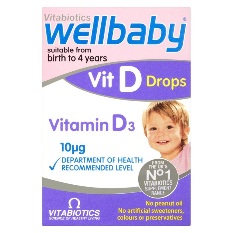 Wellbaby Vit D Drops 10 g 30Ml