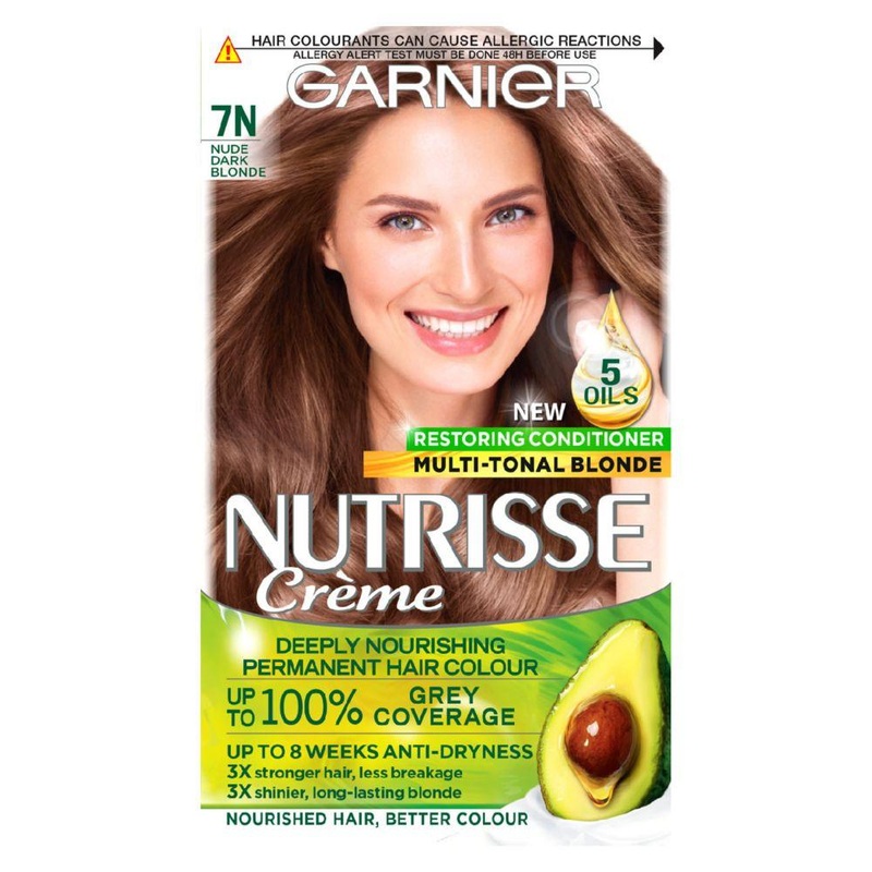 Nutrisse 7N Nude Dark Blonde Permanent Hair Dye