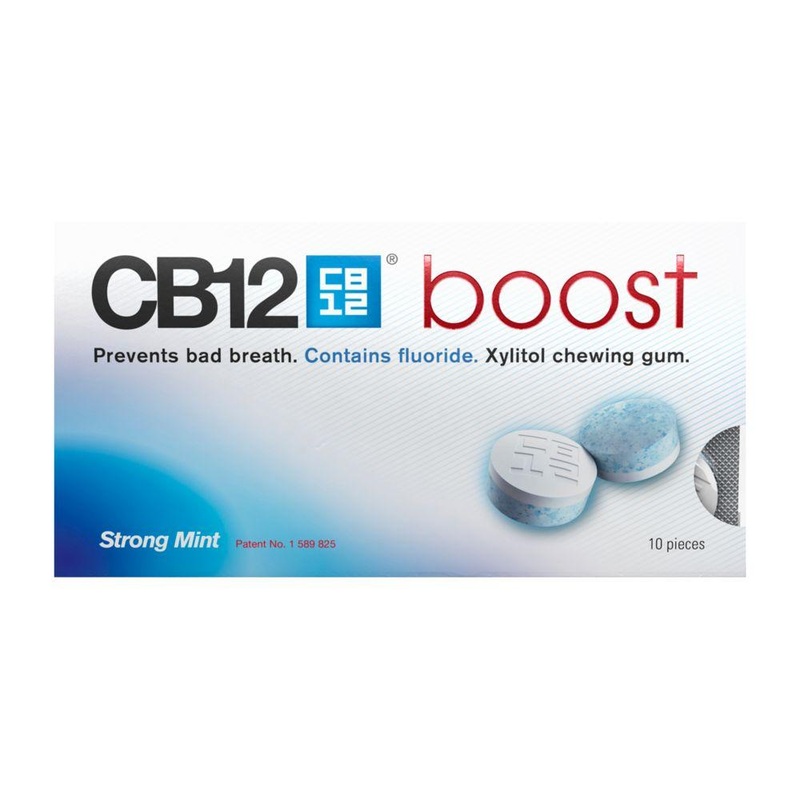 Boost Strong Mint Chewing Gum