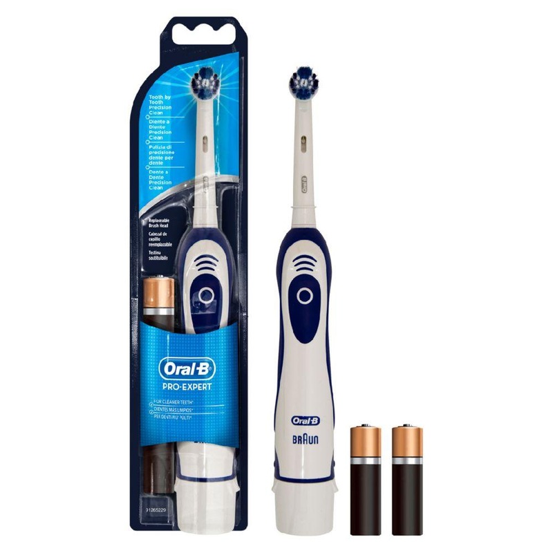 Pro Expert Precision Clean Battery Powered Electric Toothbrush