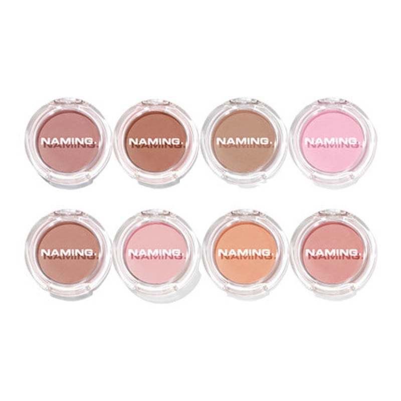 NAMING Fluffy Powder Blush 3.2g - 7 colors CRO01 BASHFUL