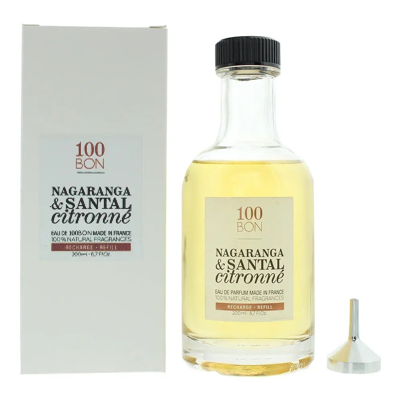 100 Bon Nagaranga & Santal Citronn Refill Tester Eau de Parfum 200ml