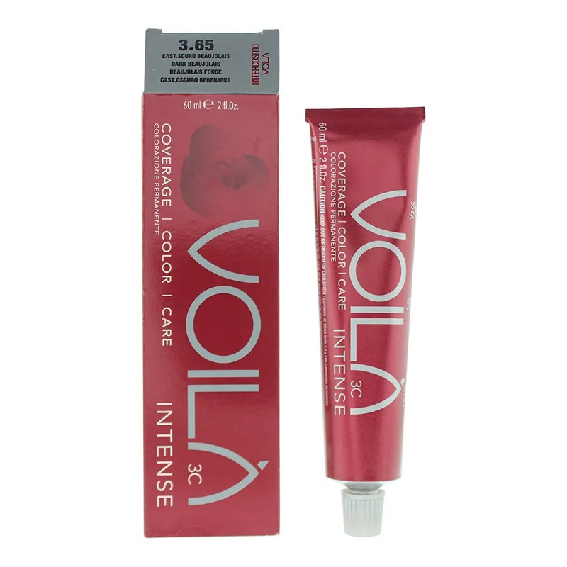 Intercosmo Voil 3C Intense 3.65 Dark Beaujolais Hair Colour 60ml