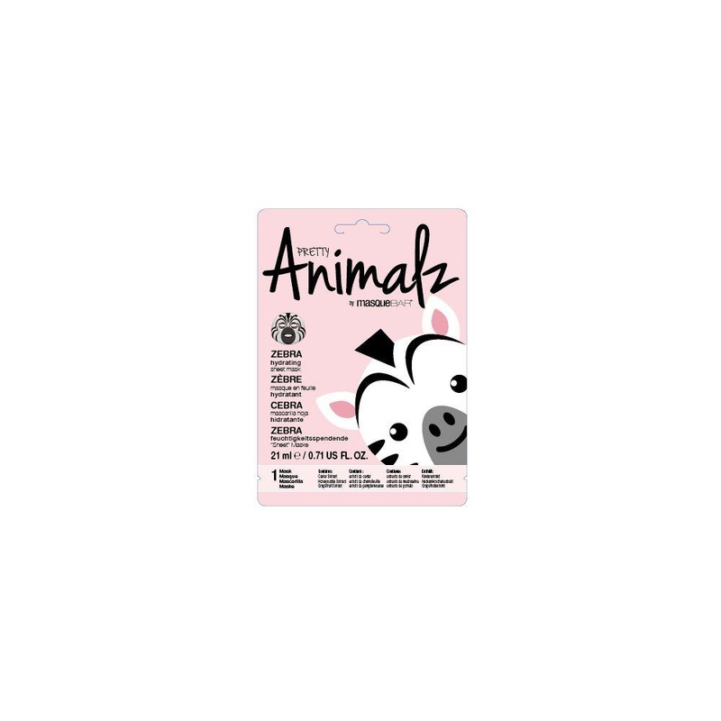 Masque Bar Pretty Animalz Zebra Mask