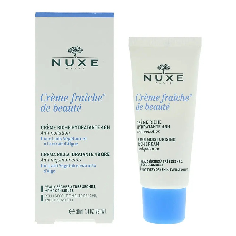 Nuxe Crme Frache De Beaut Rich Moisturizing 48H Cream 30ml