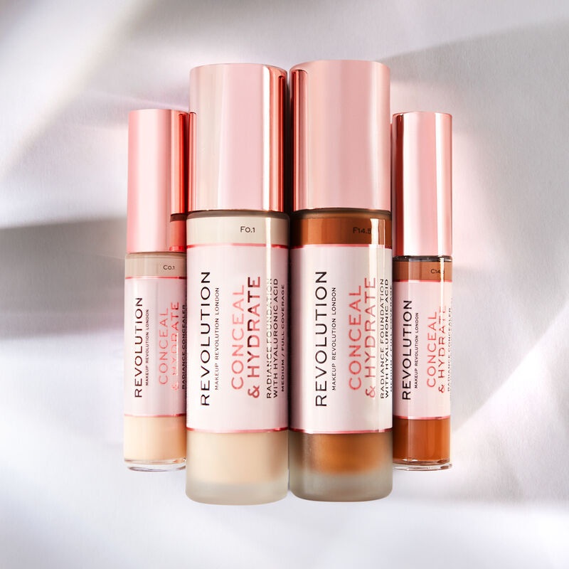 Revolution Conceal & Hydrate Foundation F0