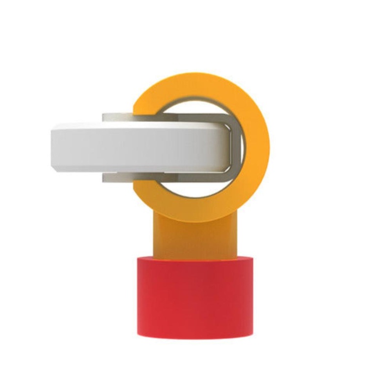 DE:PROJECT Car Air Freshener DONUT MAN Clean Cotton