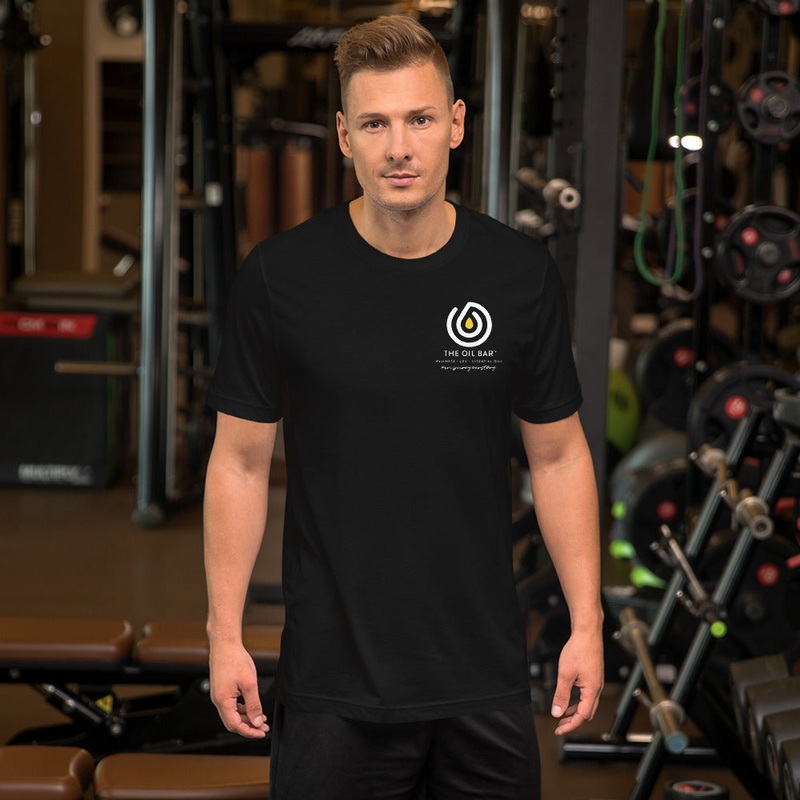 The Oil Bar Short-Sleeve Men's T-Shirt Black XS