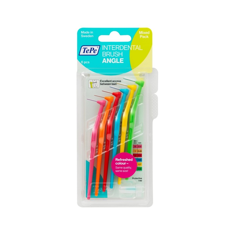 Interdental Brush Angle Mixed 6 units