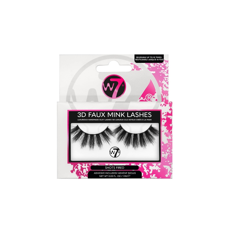 W7 3D Faux Mink Lashes Shots Fired