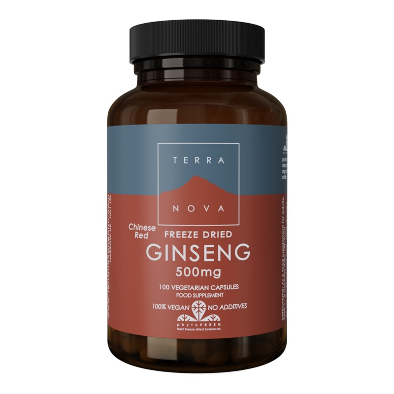 Chinese Red Ginseng 500mg 100 capsules