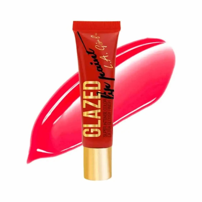LA Girl Glazed Extra Glossy Finish Lip Paint 12ml - GLG793 Feisty