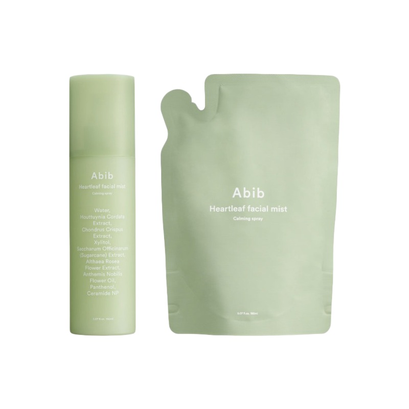 Abib Heartleaf Facial Mist Calming Spray 150ml (+refill 150ml)