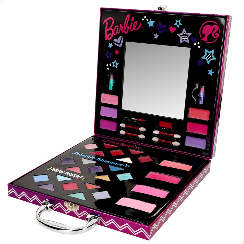 Children's Make-up Set Barbie Multicolour 35 Pieces