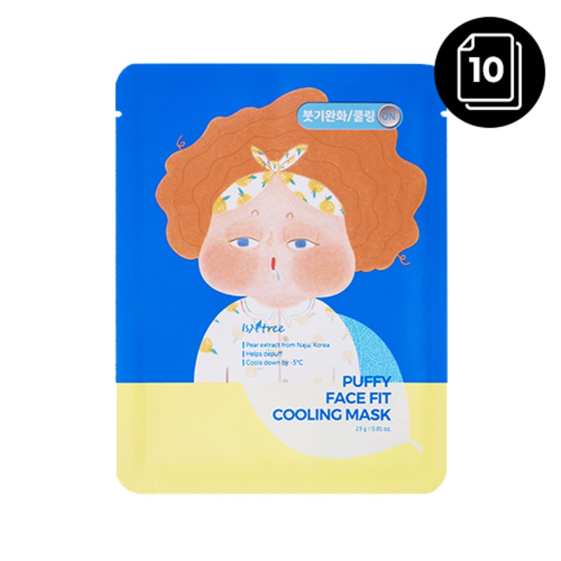 Isntree Puffy Face Fit Cooling Mask 10ea 10ea