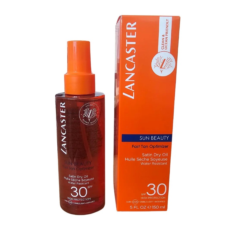 Lancaster Sun Beauty Satin Dry Oil SPF 30 150ml Water Resistant Tester