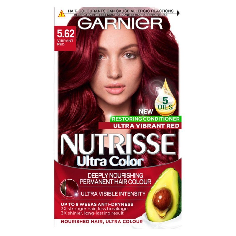 Nutrisse Ultra Color 5.62 Vibrant Red Permanent Hair Dye
