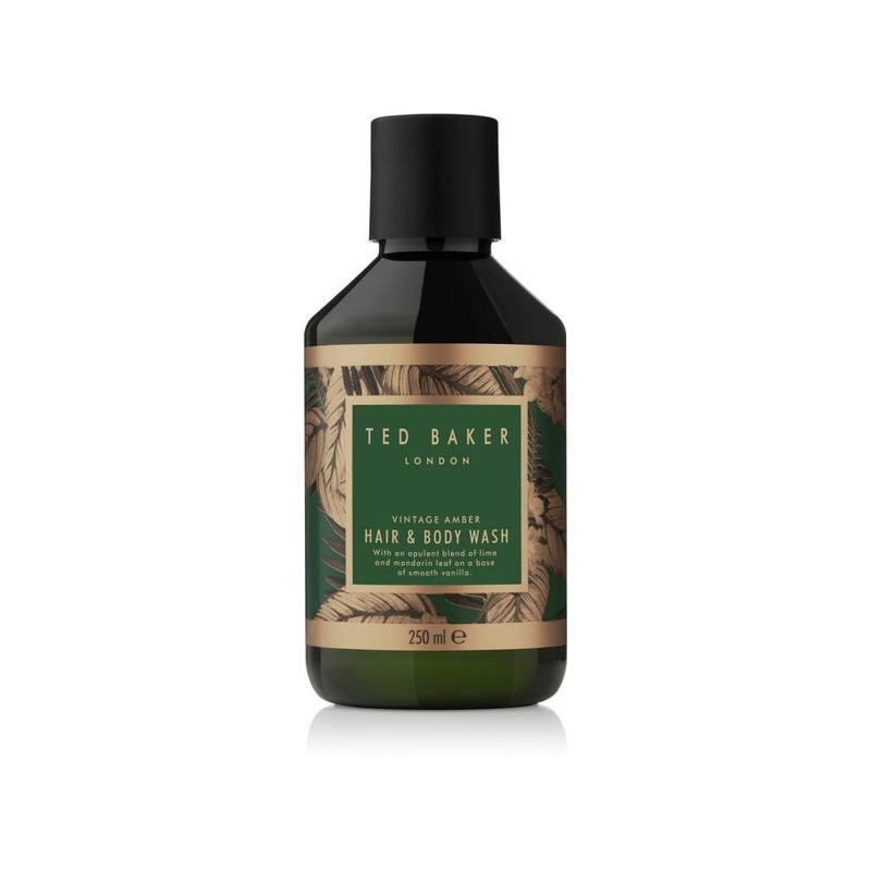 Hair And Body Wash Vintage Amber 250Ml