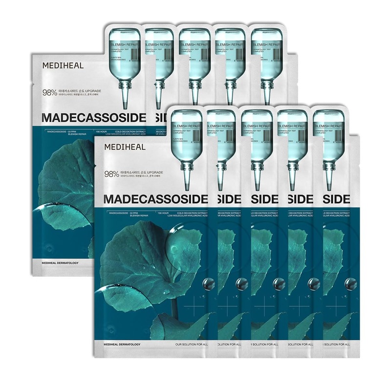MEDIHEAL Madecassoside Essential Mask Blemish Repair 10ea