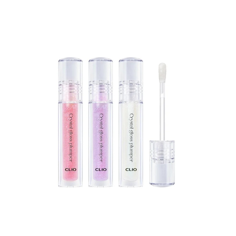 CLIO Crystal Gloss Plumper 3.4g x 3 Shades 01 Spicy Ade