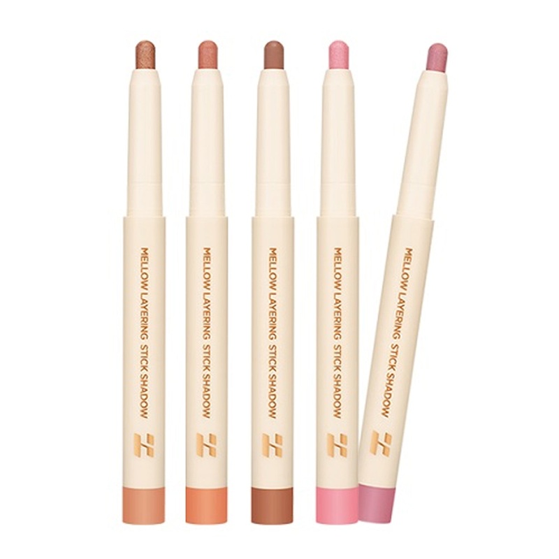 Holika Holika Mellow Layering Stick Shadow 0.8g 5 colors 01 Creamspener