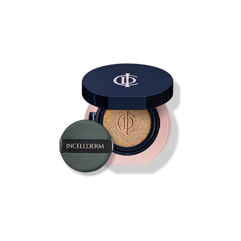 INCELLDERM ICD Beauty Luminous Moist Cushion SPF50+ PA++++ 15g 21 Light Beige
