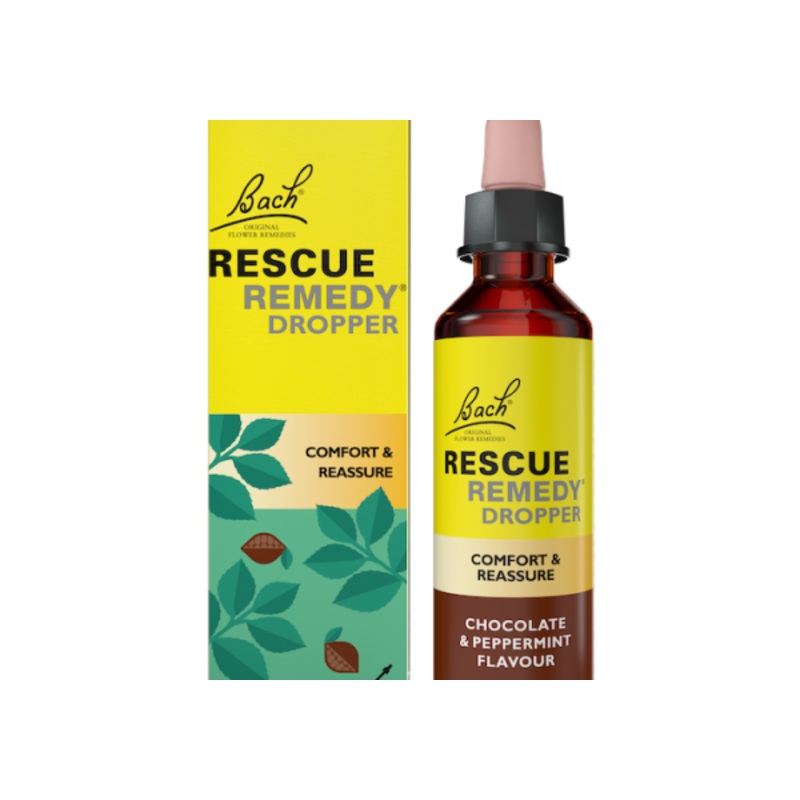 Rescue Chocolate & Mint Dropper 20ml