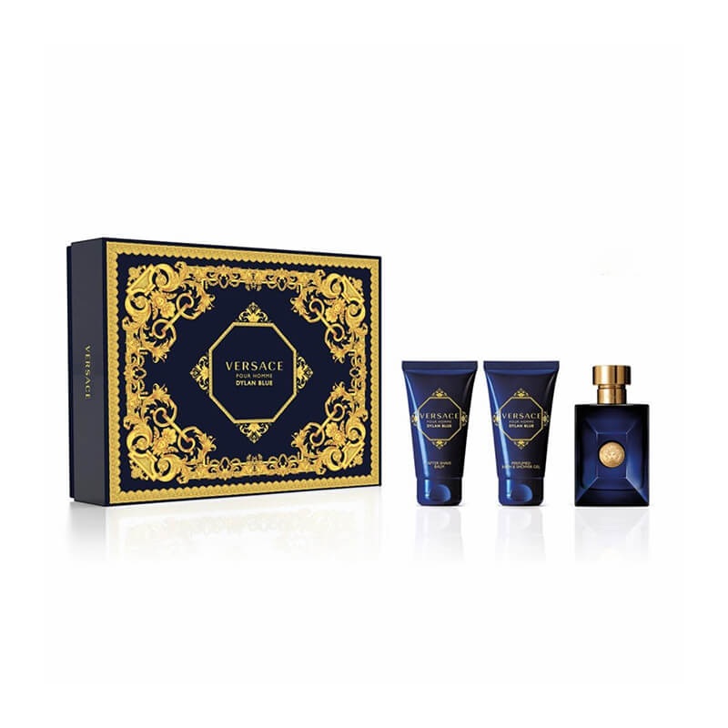 Versace Pour Homme Dylan Blue 3pc Set 50ml EDT (M)
