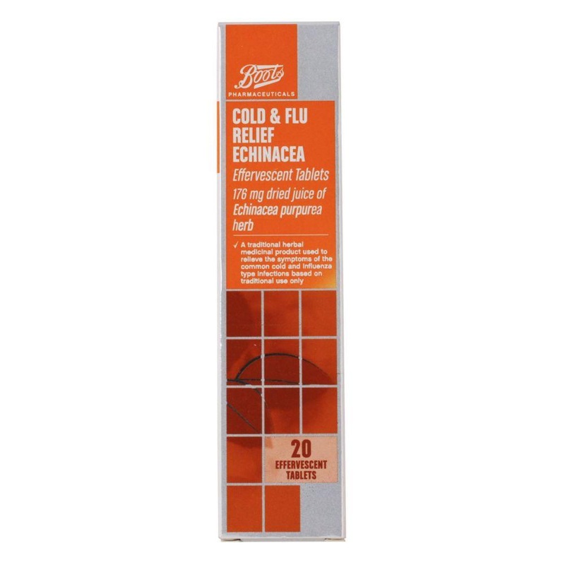Cold & Flu Relief Echinacea Effervescent - 20 Tablets