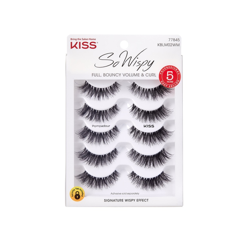 Kiss Lash So Wispy Set Pompadour 77845