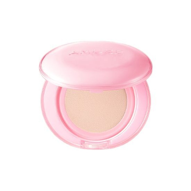 AMUSE Dew Power Vegan Cushion 15g (+refill 15g) SPF50+ PA++++ #01 PURE