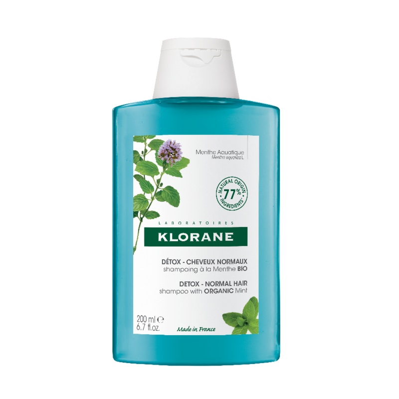 Detox Shampoo with Organic Aquatic Mint 200ml