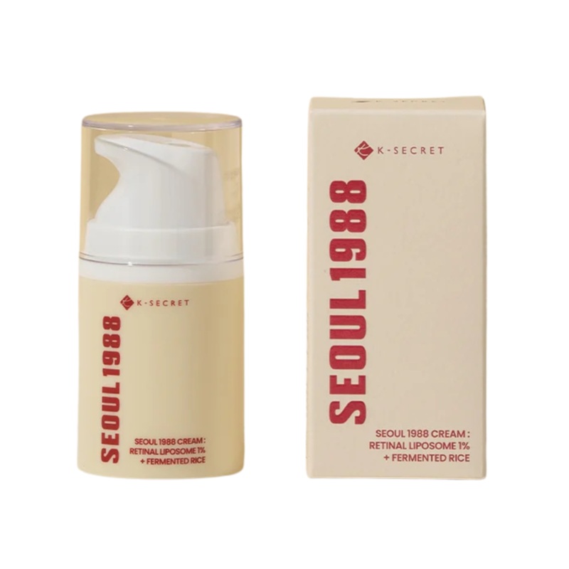 K-SECRET SEOUL 1988 Cream : Retinal Liposome 1% + Fermented Rice 50ml
