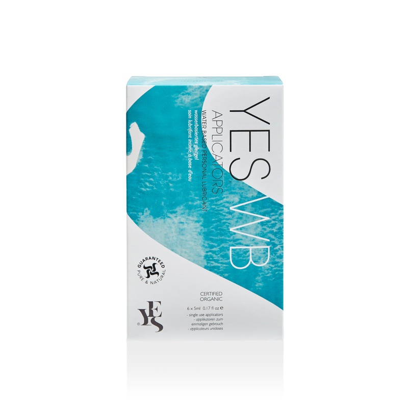 YES WB Water Based Personal Lubricant in Applicators 6 units