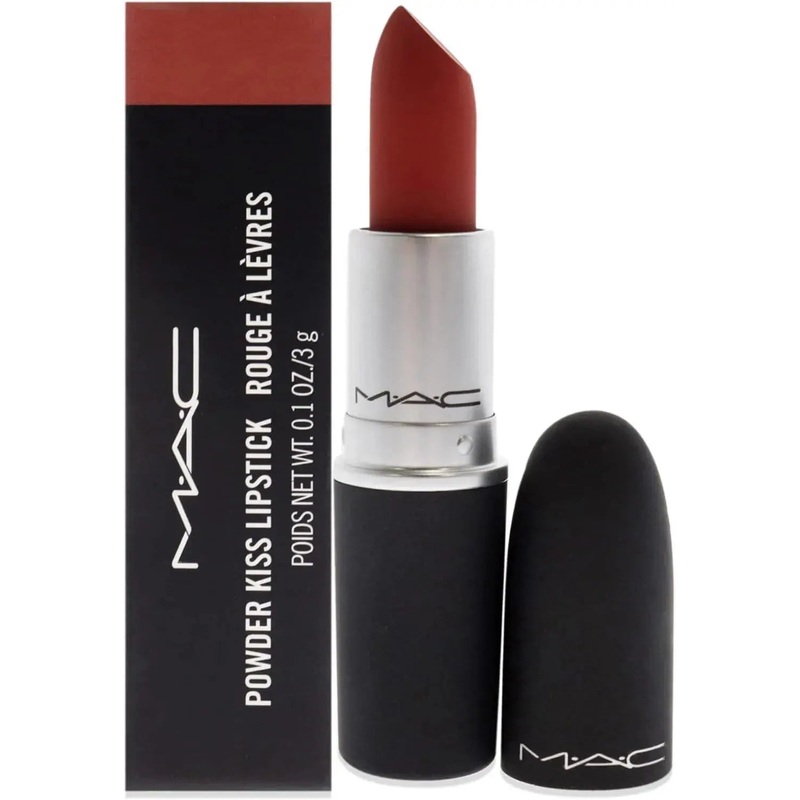 MAC Cosmetics Powder Kiss Lipstick 3g - Devoted to Chili UNBOXED